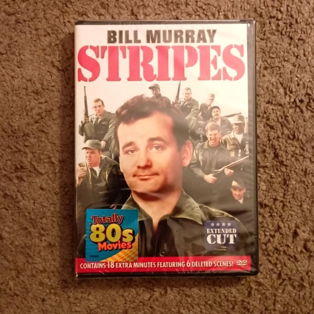 Bill Murray Stripes DVD BRAND NEW SEALED